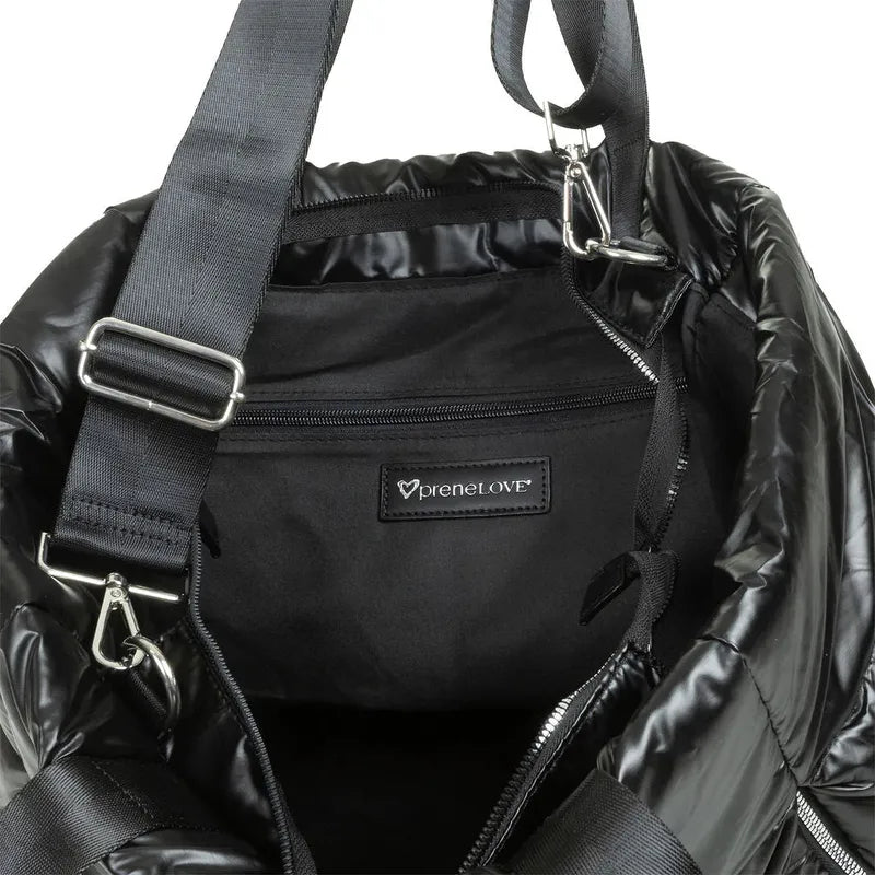 preneLOVE Panorama Puffer Bag - Black