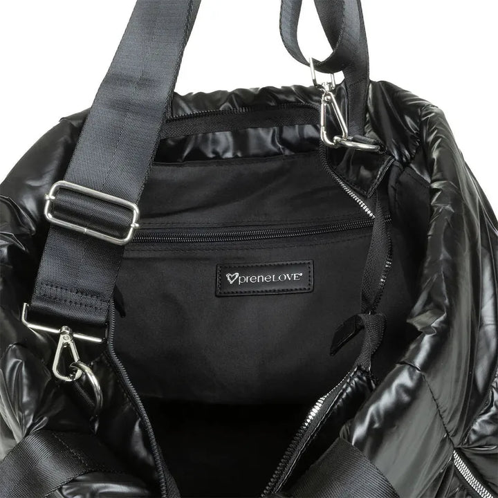 preneLOVE Panorama Puffer Bag - Black