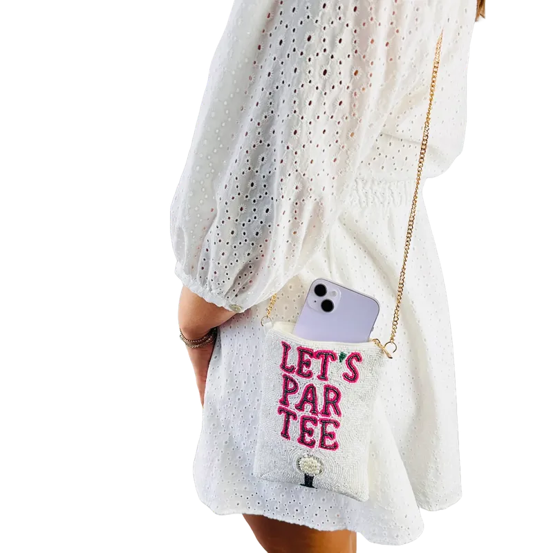 Best of Golf Beaddie Phone Crossbody - Let's Par Tee