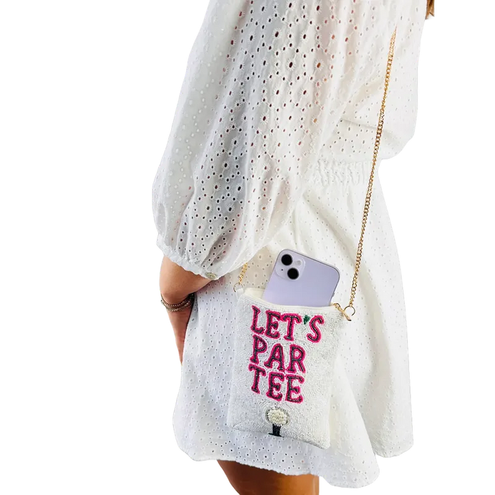 Best of Golf Beaddie Phone Crossbody - Let's Par Tee