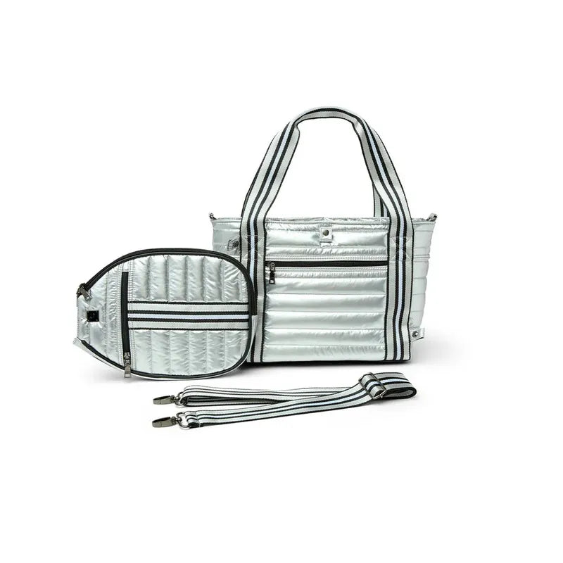 Think Royln Ace of the Court Pickleball Bag - Pearl Silver