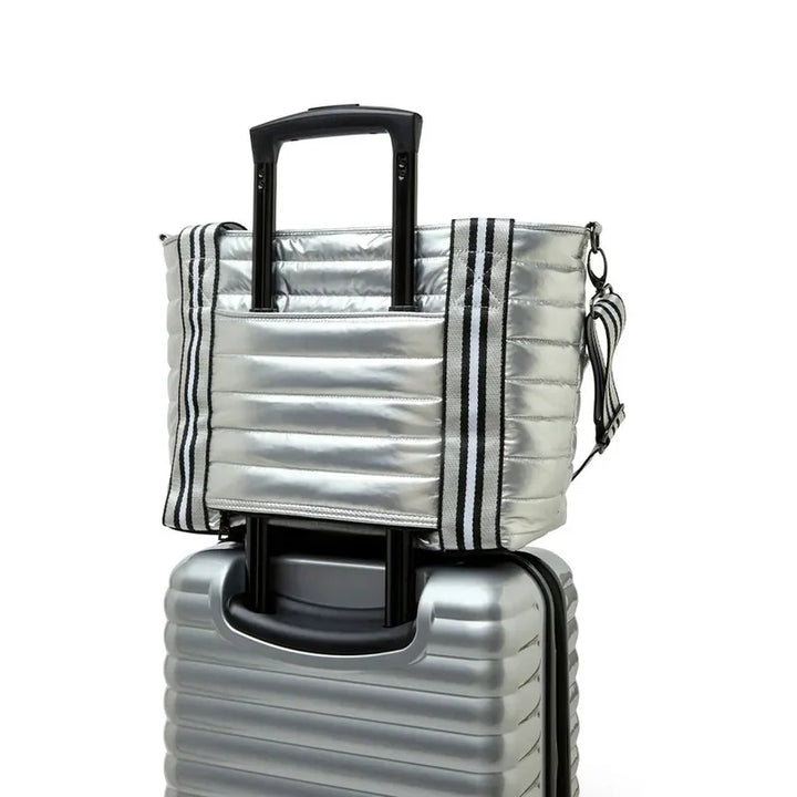 Think Royln Ace of the Court Pickleball Bag - Pearl Silver