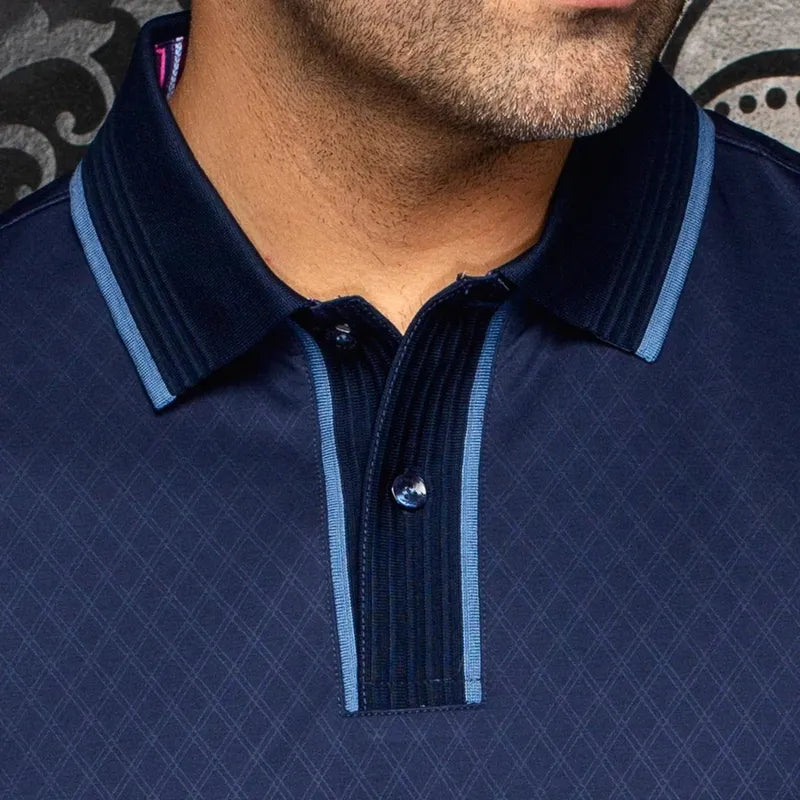 Au Noir Men's Kaan Polo - Navy