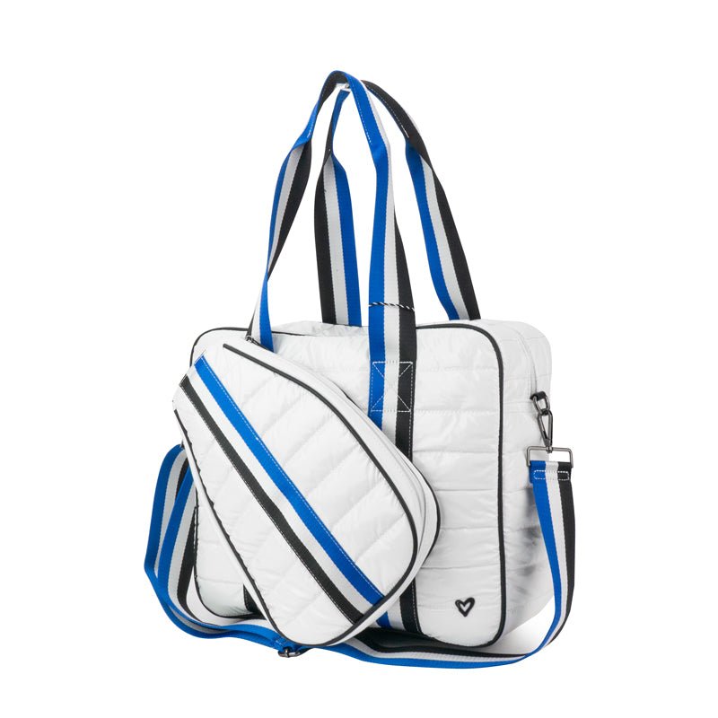 preneLOVE Pickleball Bag - White/Blue