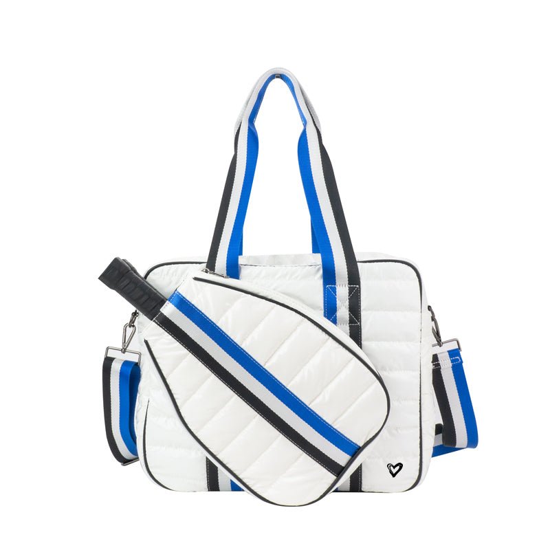 preneLOVE Pickleball Bag - White/Blue