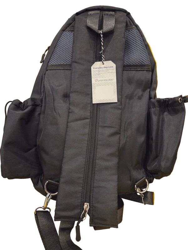 preneLOVE Tennis Backpack - Black