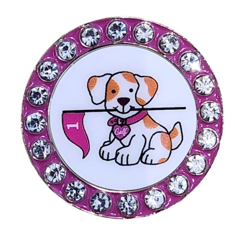 BOG Golf Crystal Rim Ball Marker - Assorted