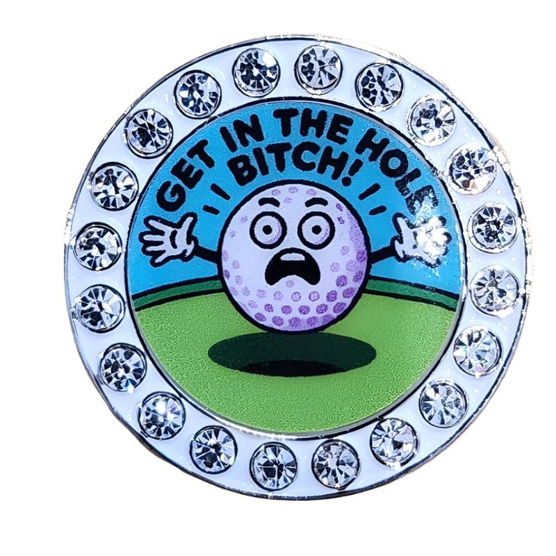 BOG Golf Crystal Rim Ball Marker - Assorted