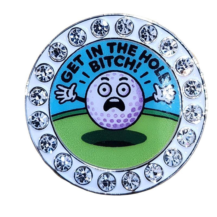 BOG Golf Crystal Rim Ball Marker - Assorted
