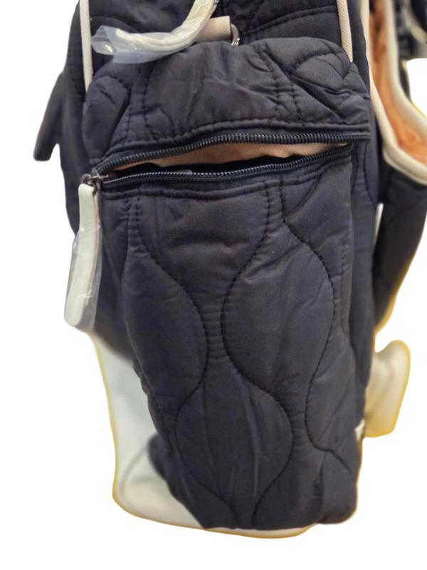 preneLOVE Tennis Puffer Tote - Navy