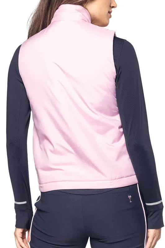Golftini Vintage Vest - Rose Pink