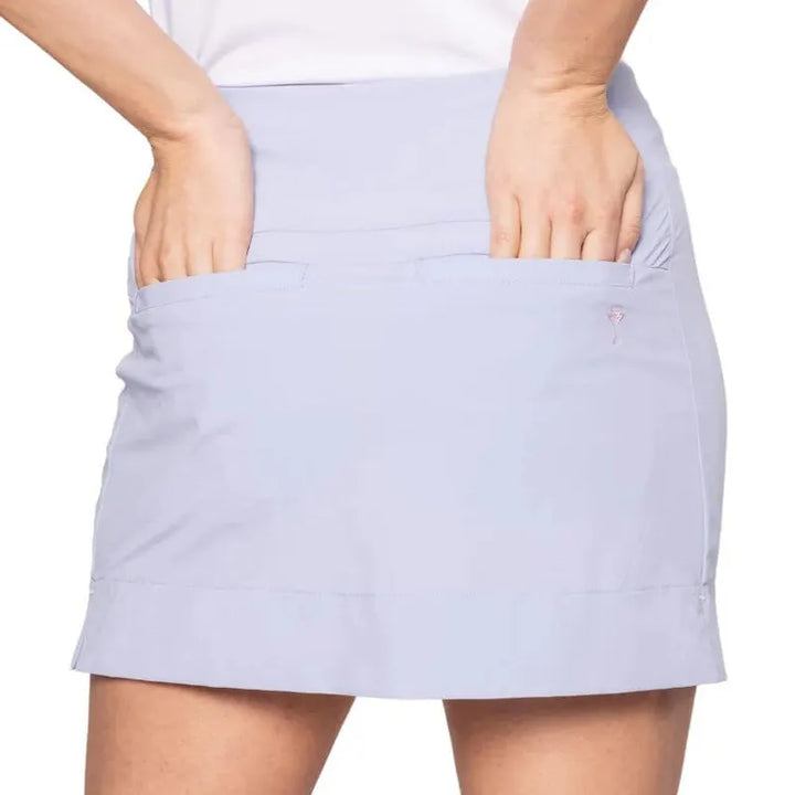 Golftini Be An Athlete Skort - Seersucker Blue