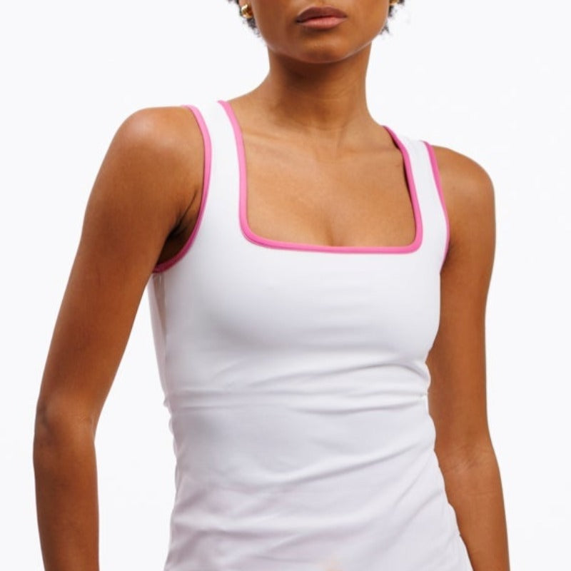 Smith & Quinn Kay Tank - White/Pink