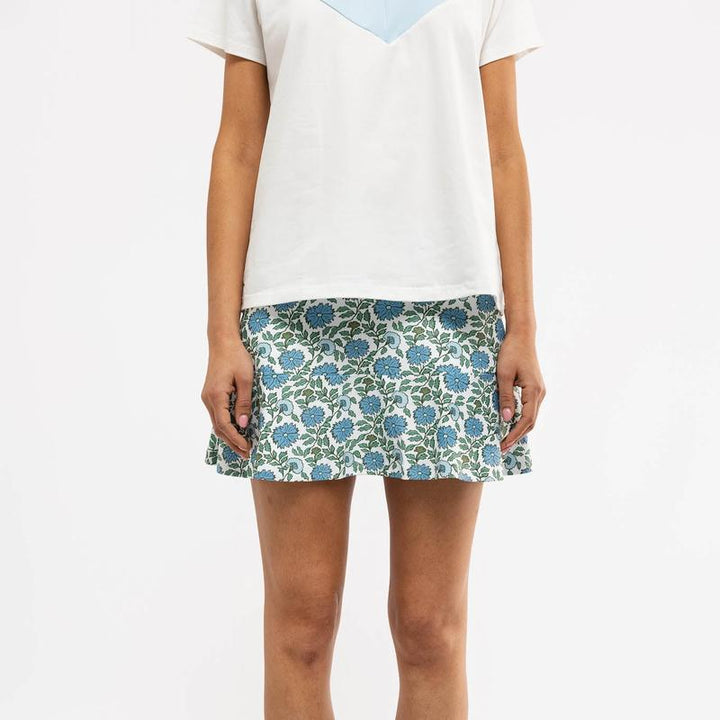 Smith & Quinn Molly Skort (15.5") - Seasalt Blue Floral