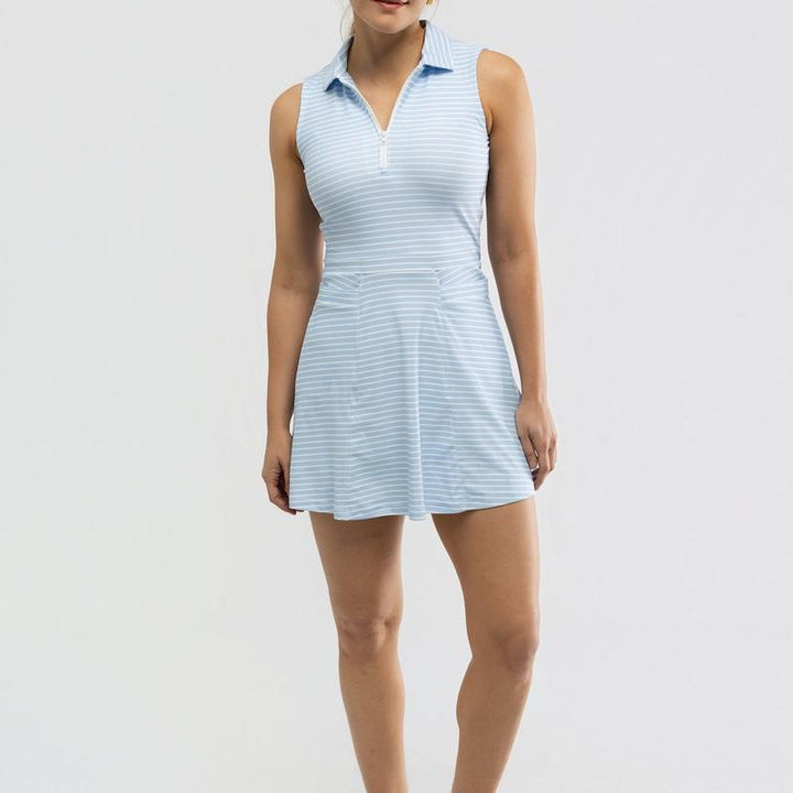 Smith & Quinn Cynthia Polo Dress - Rain Stripe