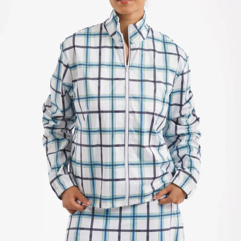 Smith & Quinn Weezie Windbreaker - Blue Paid