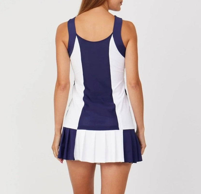 Sofibella Bella Primavera Tank - White/Blue