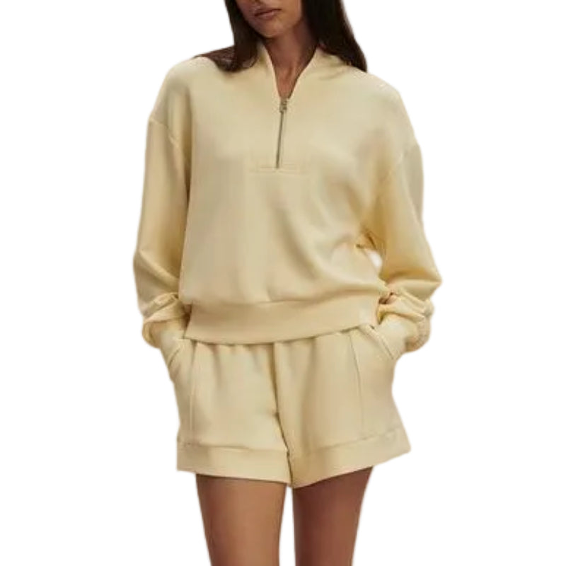 Varley Atrium Hi-Rise Shorts (4.5") - Anise Flower