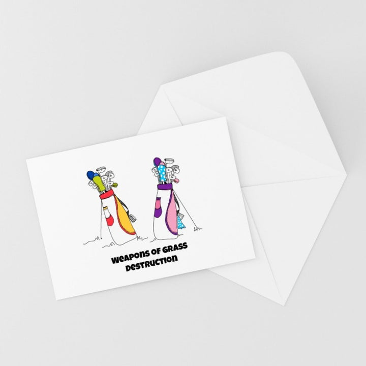 Sporty Notecards - Golf