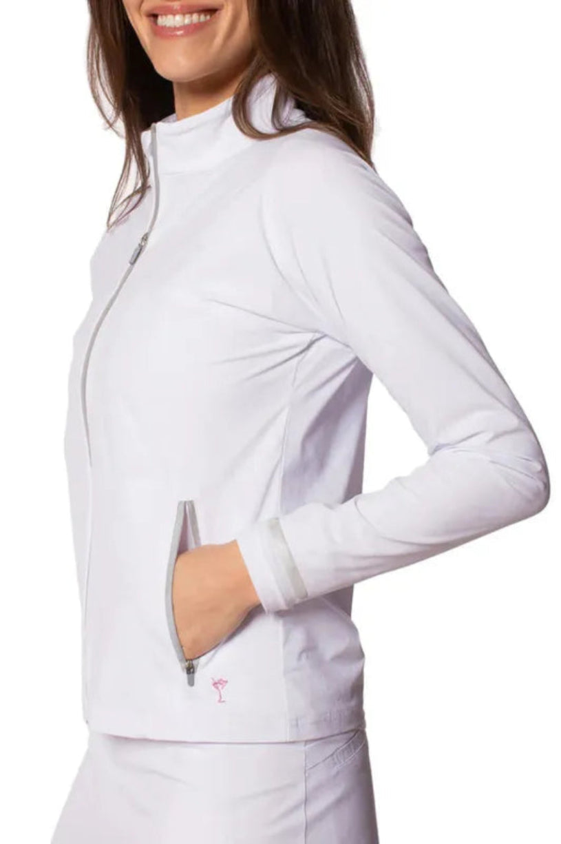 Golftini Be An Athlete Sport Jacket - White