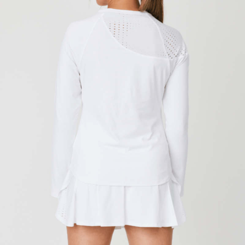 Sofibella Baseline L/S Top - White