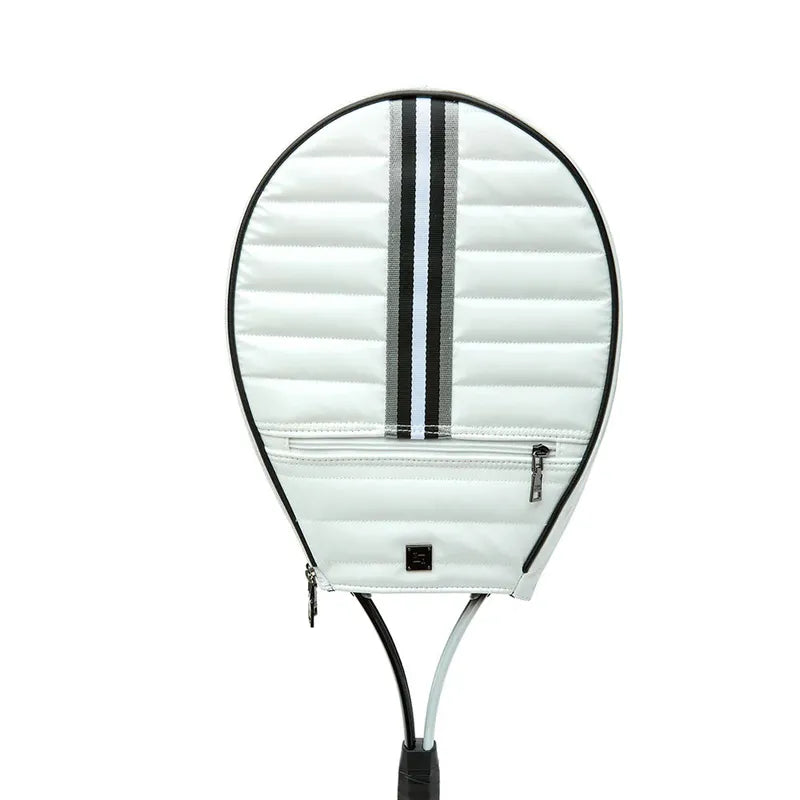 Think Royln Love All Tennis Bag - White Patent