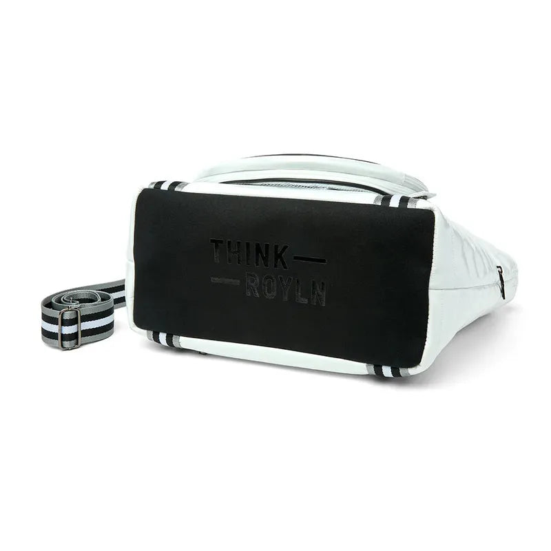 Think Royln Love All Tennis Bag - White Patent