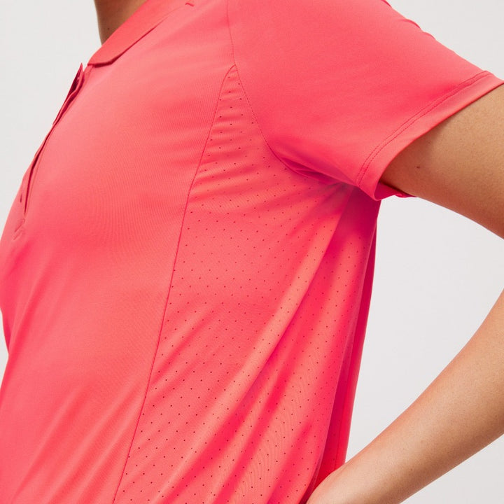 Rohnisch Rumie S/S Polo Shirt - Neon Pink