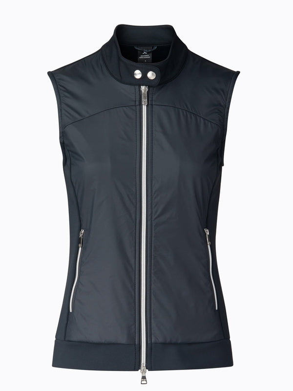 Daily Sports Peg Vest - Navy