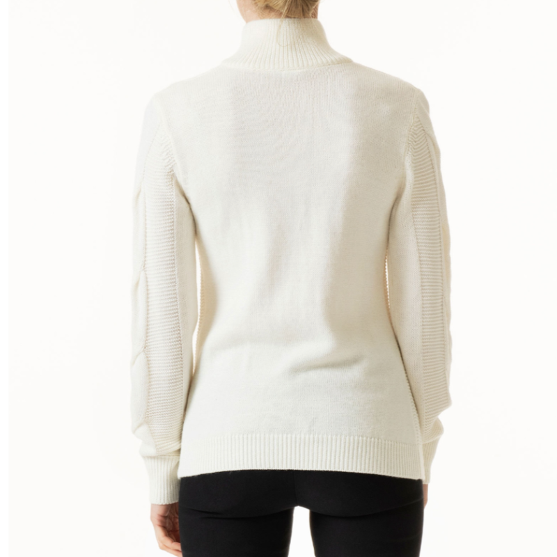 Daily Sports Addie Sweater - White