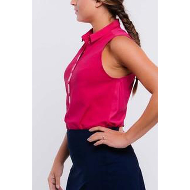 Foray Golf Core 2.0 S/L Polo - New Fuxia