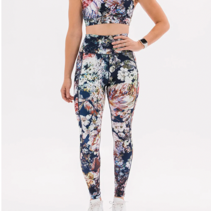 Foray Golf Sculpt Legging - Floral