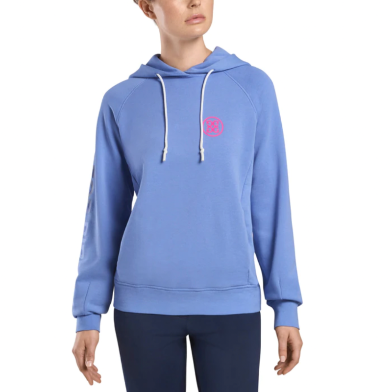 G/FORE Pray For Birdies Hoodie - Danube Blue