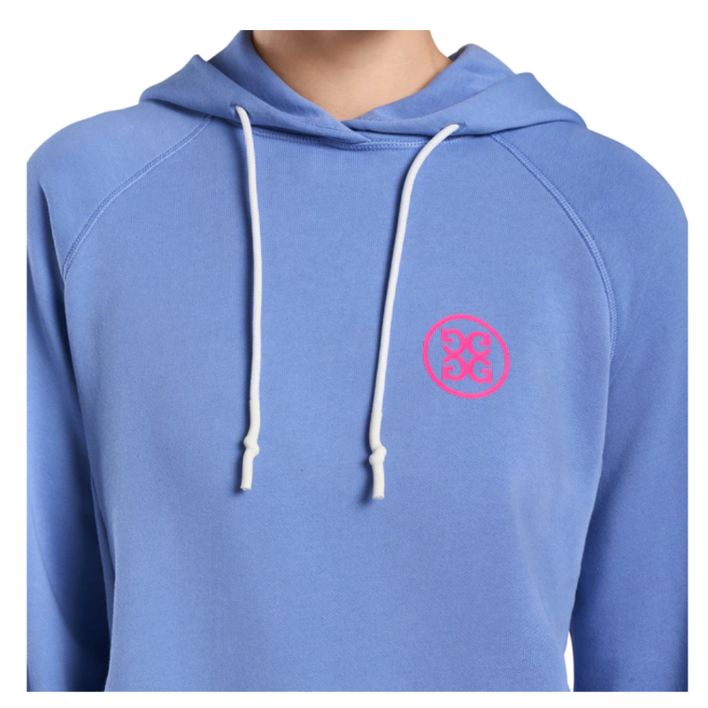 G/FORE Pray For Birdies Hoodie - Danube Blue