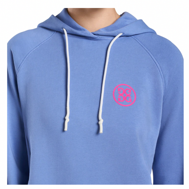 G/FORE Pray For Birdies Hoodie - Danube Blue