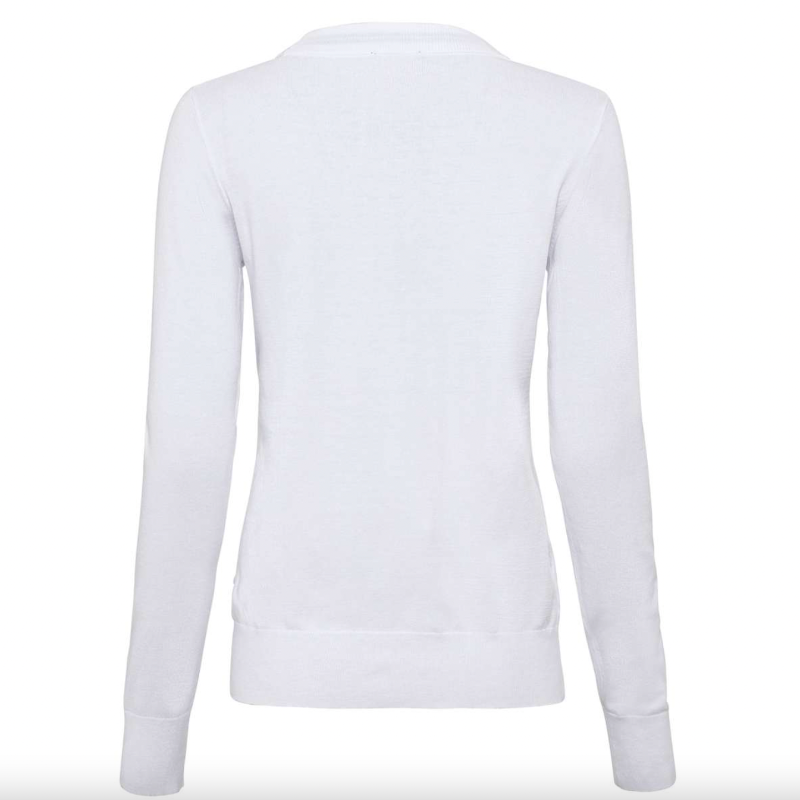 Golfino Ana Crewneck Pullover - White