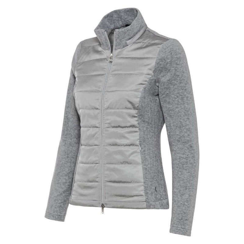 Golfino Antonella Sweat Jacket - Grey Flannel