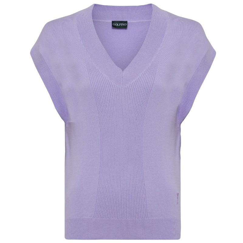 Golfino Smart Player S/L Pullover - Lavender