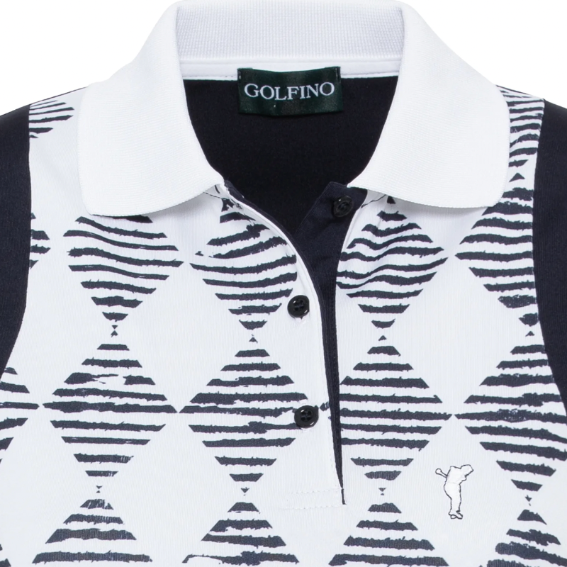 Golfino Vicenza S/L Dress - Navy Print