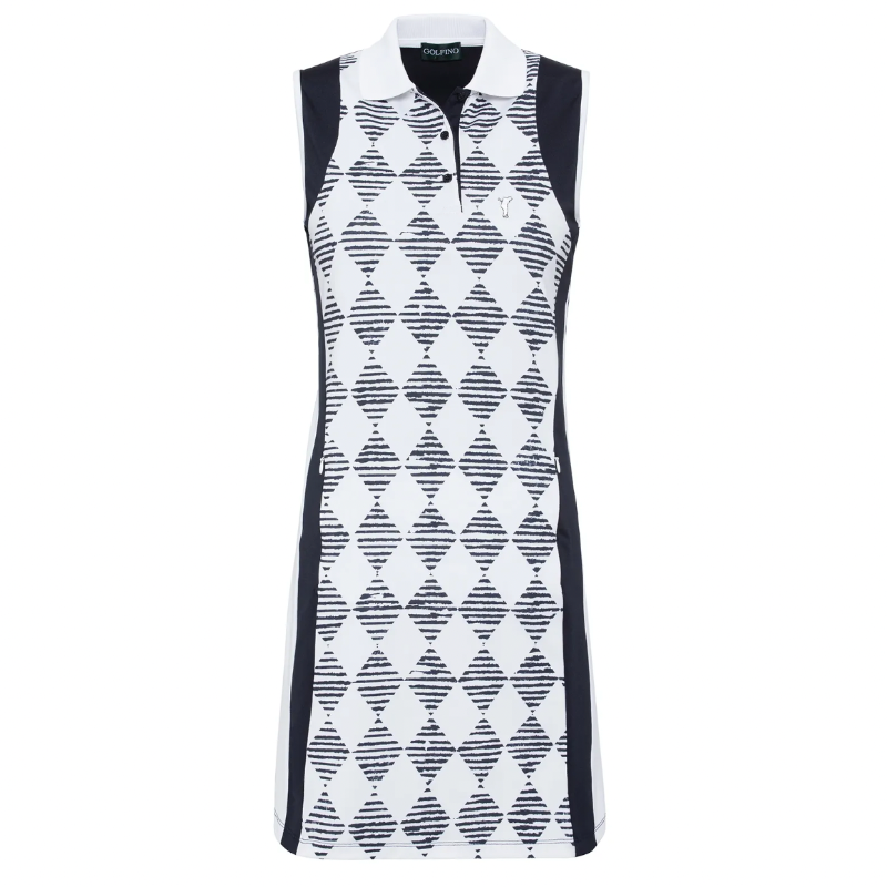 Golfino Vicenza S/L Dress - Navy Print