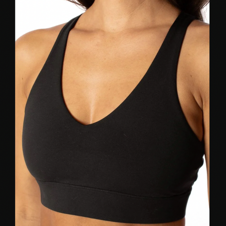 Golftini Crossover Bra - Black