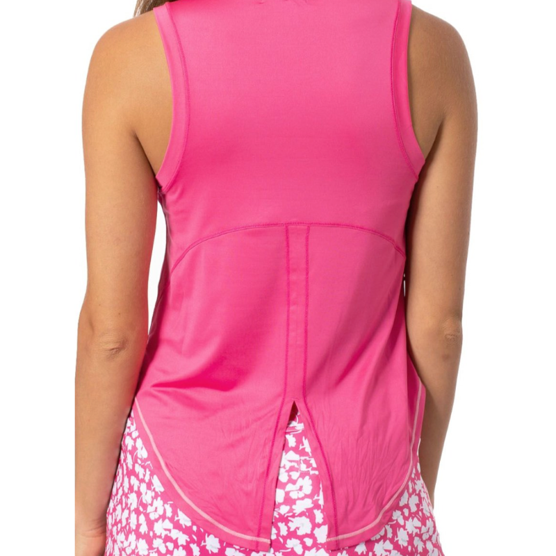 Golftini Sport Tie Top - Hot Pink