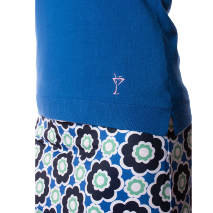 Golftini V-Neck Sweater - Royal Blue
