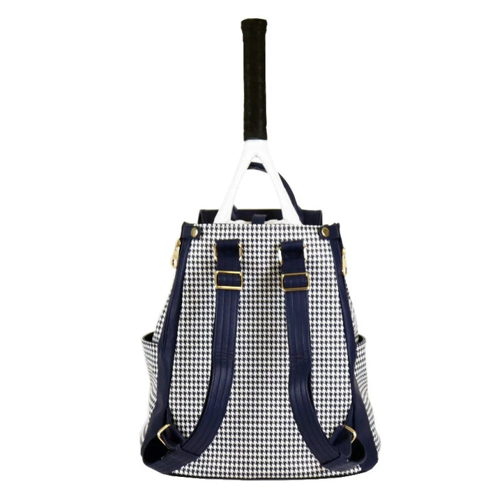 Court Couture Hampton Bag - Houndstooth Blue