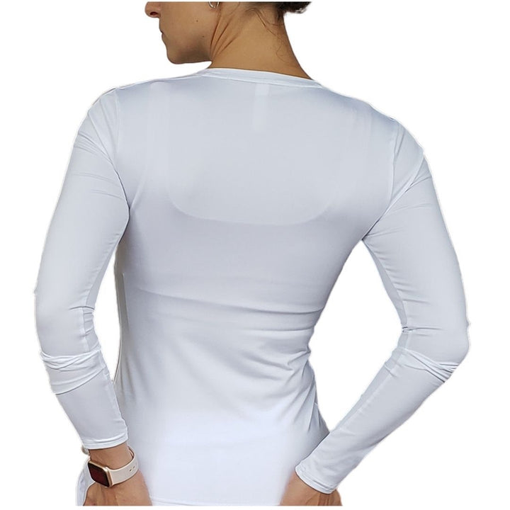 InPhorm Core L/S Crew Neck Top - White