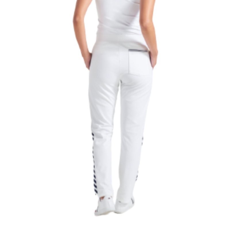 L'Oeuf Poché Baseline Warmup Pants - White