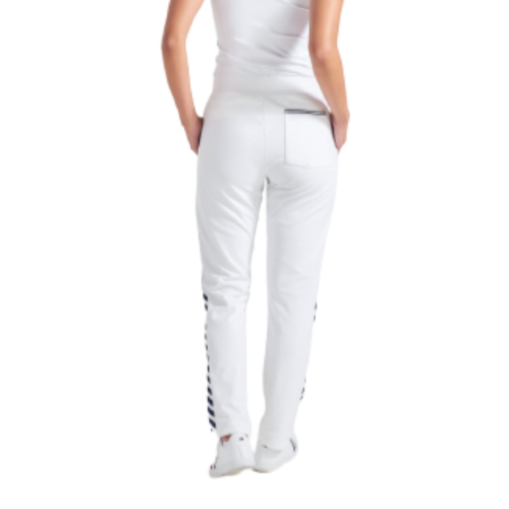 L'Oeuf Poché Baseline Warmup Pants - White