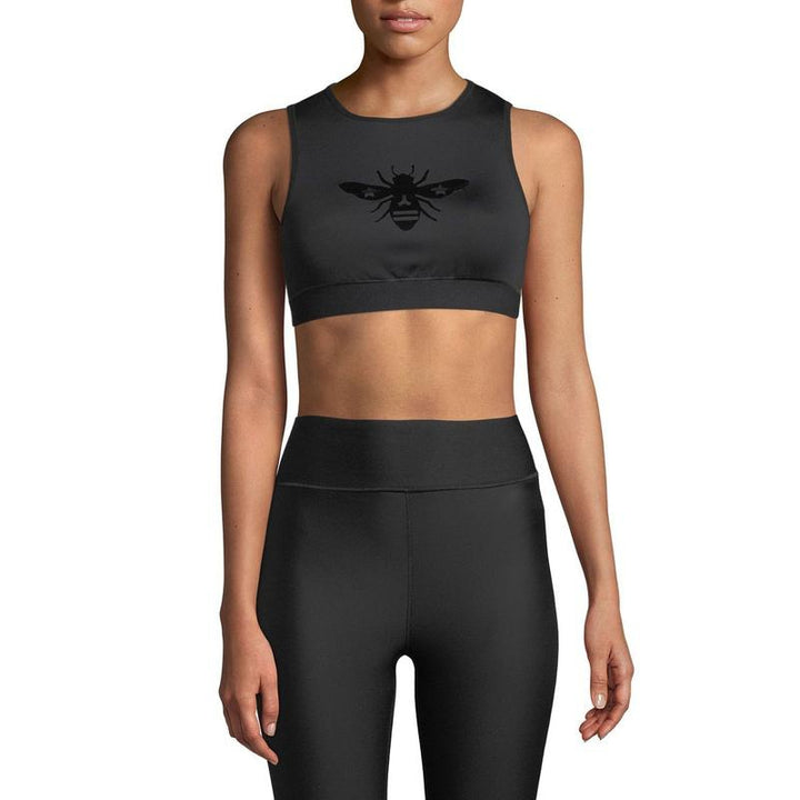 Ultracor Bumble Bee Bra Top - Nero/Patent