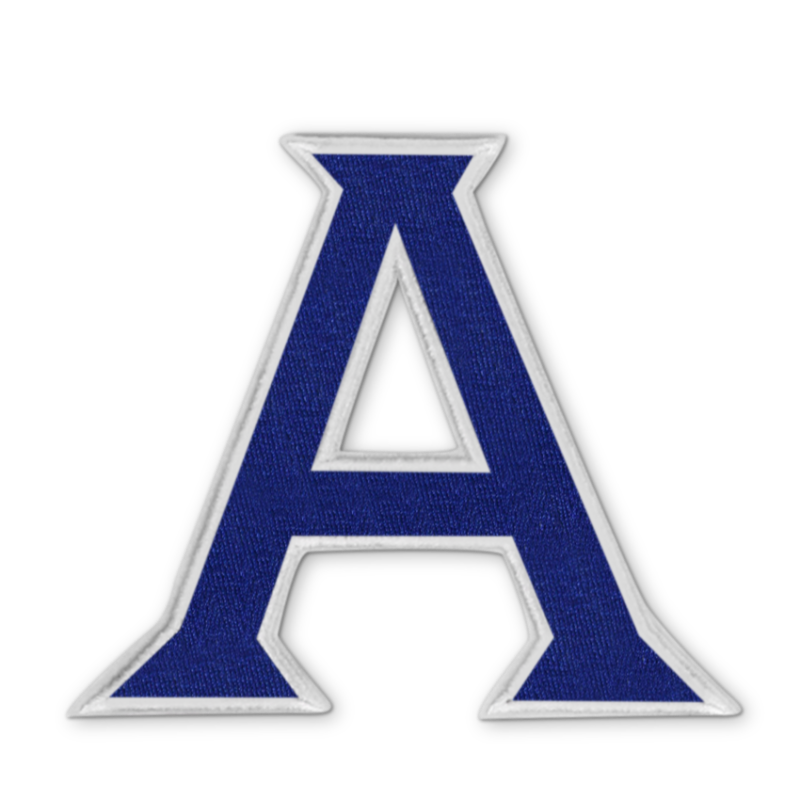Oliver Thomas Letter Badge - Blue A