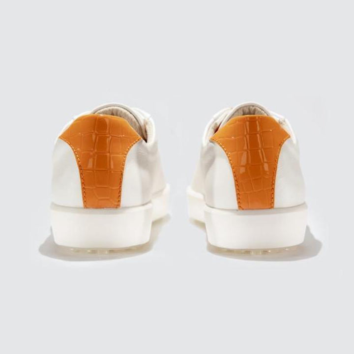 Pakira Diva Dundee Golf Shoe - White / Saffron